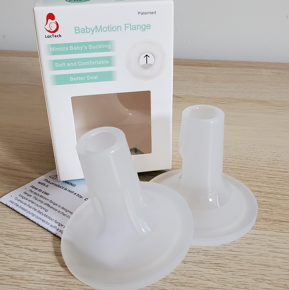 BabyMotion Flange - Soft and Comfortable White